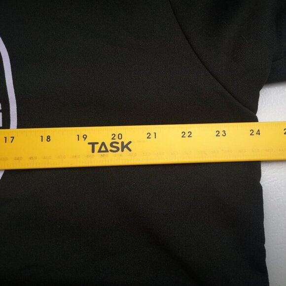 Blue Jays City Connect Unisex Size XL Short Sleeves Fleece Lined Black Hoodie - Picture 6 of 8